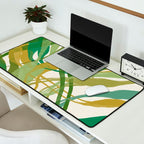 Green Twist - Modern Art Print Desk Mat Gallery Image 2