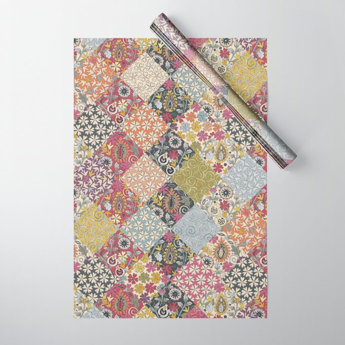 KONFER PATCHWORK Wrapping Paper Gallery Image 1