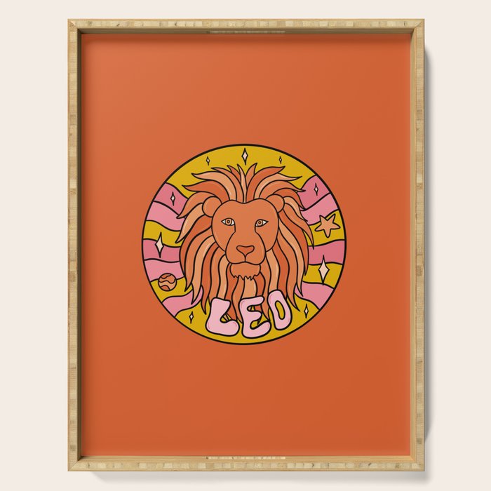 2020 Leo Serving Tray Gallery Image 1
