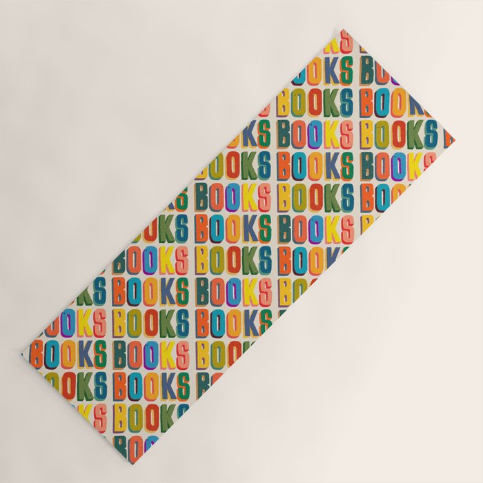 Books books books Yoga Mat Gallery Image 1