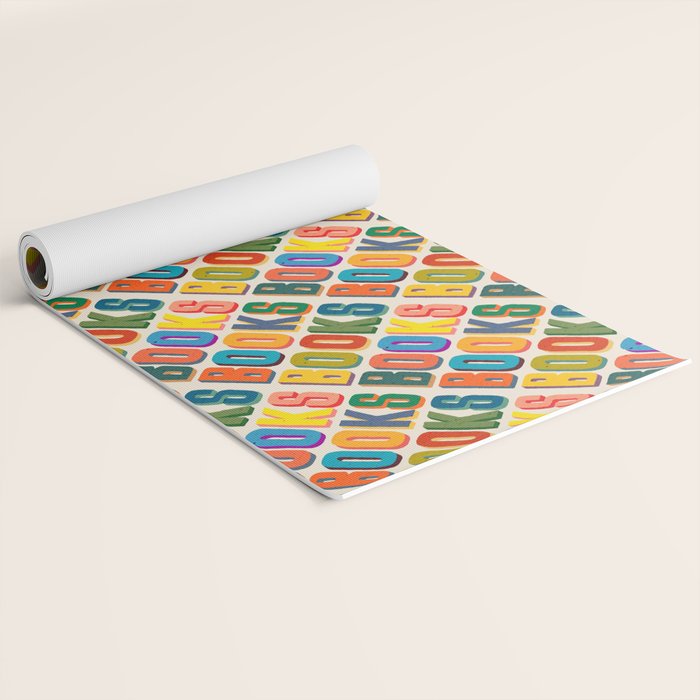 Books books books Yoga Mat Gallery Image 2