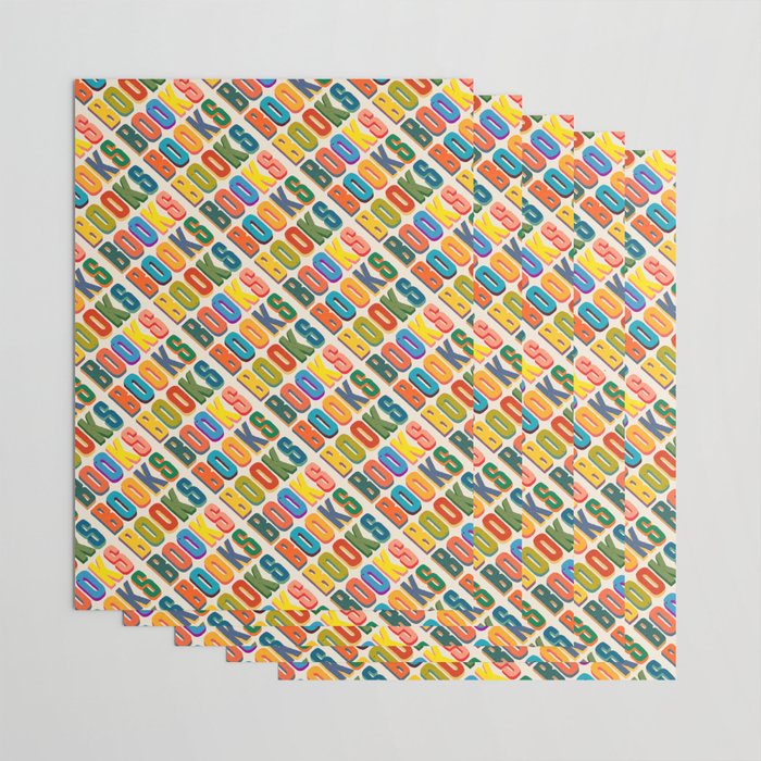 Books books books Wrapping Paper Gallery Image 3