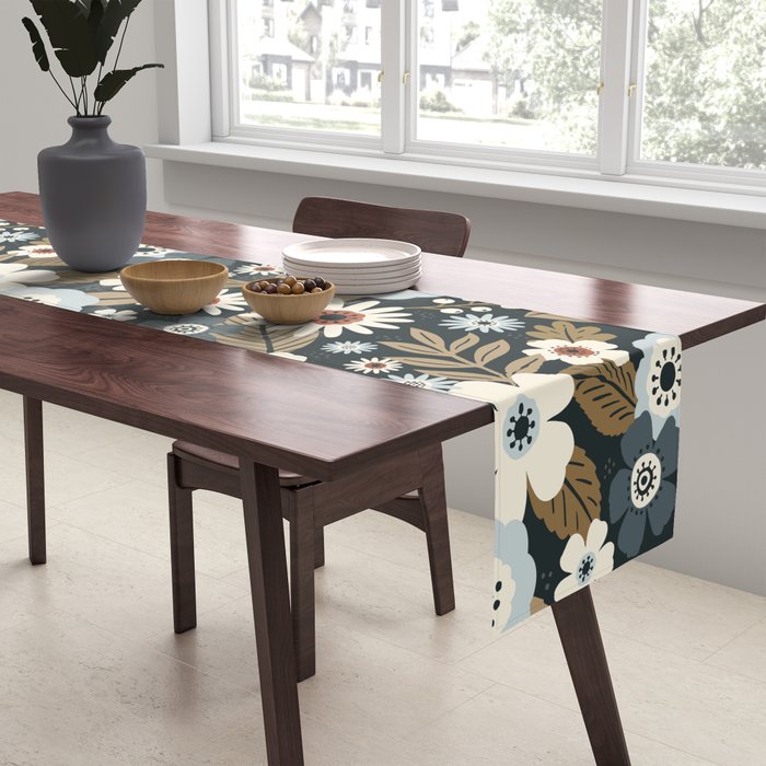 Fall Floral Botanicals Table Runner Gallery Image 2