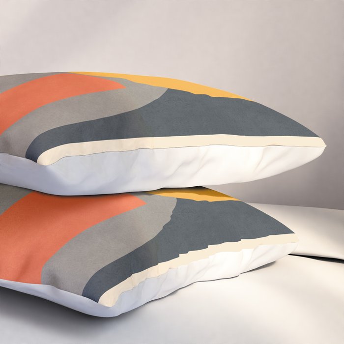 Abstract Shape Setting 02 Pillow Sham Gallery Image 3