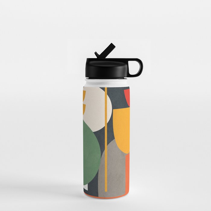 Abstract Shape Setting 02 Water Bottle Gallery Image 1