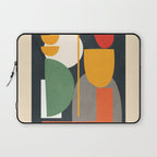 Abstract Shape Setting 02 Laptop Sleeve Gallery Image 1