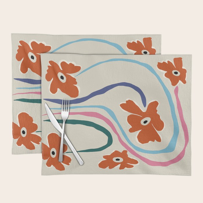 The string flower Placemat Gallery Image 1