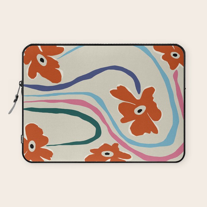The string flower Laptop Sleeve Gallery Image 1