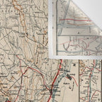 Catskill Mountains Map Wall Tapestry Gallery Image 3