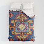 Malatya East Anatolia Antique Turkish Rug Print Comforter Gallery Image 6