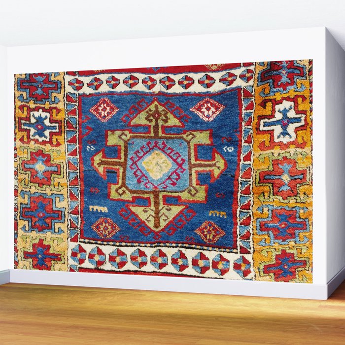 Malatya East Anatolia Antique Turkish Rug Print Wall Mural Gallery Image 2
