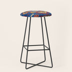 Malatya East Anatolia Antique Turkish Rug Print Stool Gallery Image 1