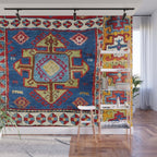 Malatya East Anatolia Antique Turkish Rug Print Wall Mural Gallery Image 1