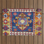 Malatya East Anatolia Antique Turkish Rug Print Outdoor Rug Gallery Image 1