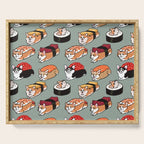 Sushi  Corgi Serving Tray Gallery Image 1