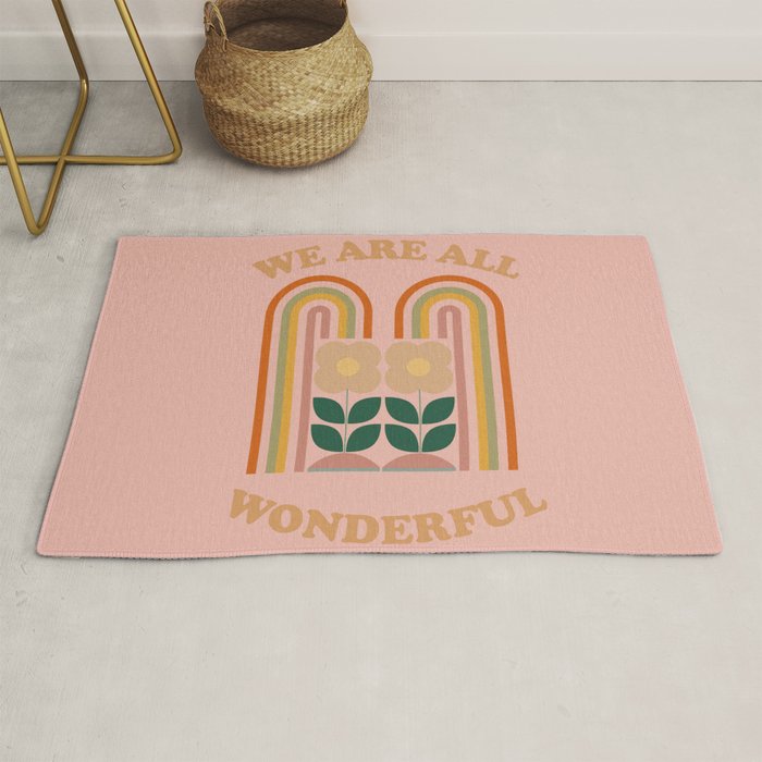 We Are All Wonderful 2 Rug Gallery Image 1