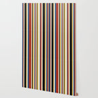 Classic Stripes IX - Bauhaus Palette Wallpaper Gallery Image 2