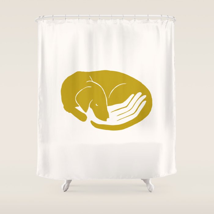Dog Dreams Shower Curtain Gallery Image 1
