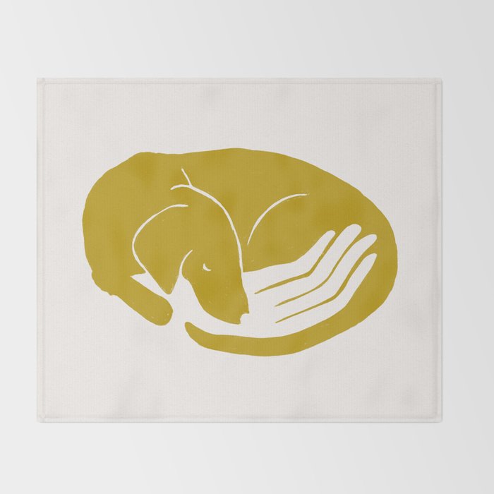 Dog Dreams Throw Blanket Gallery Image 2