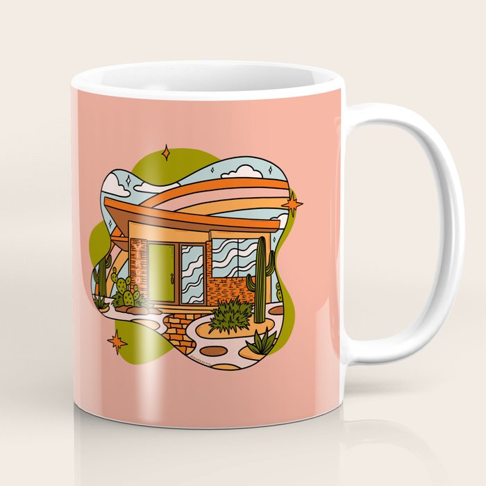 Virgo Mid Century House Coffee Mug Gallery Image 1