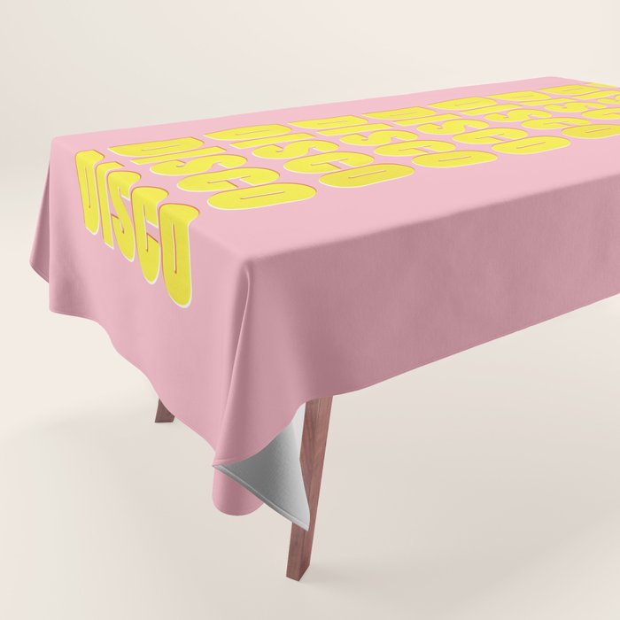 DISCO DISCO DISCO Tablecloth Gallery Image 1