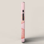 Pink Watercolor Painted Easter Eggs All Over iPhone Case Gallery Image 2