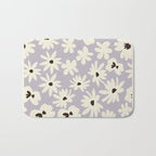 Flower market, Florence, Summer aesthetic Bath Mat Gallery Image 1