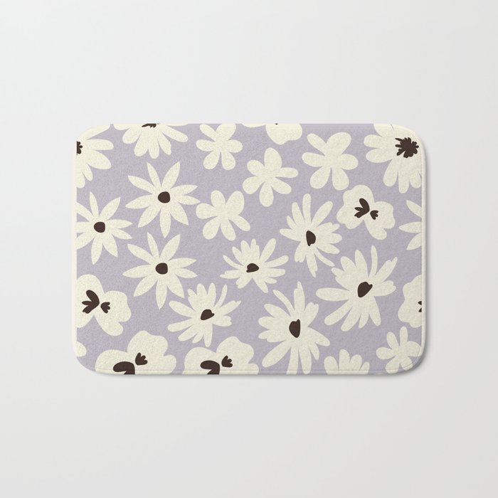 Flower market, Florence, Summer aesthetic Bath Mat Gallery Image 1