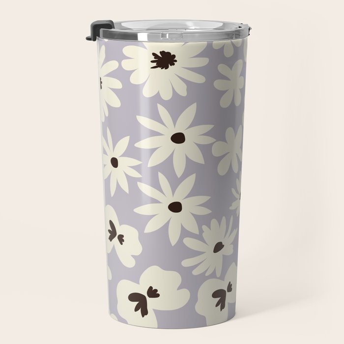 Flower market, Florence, Summer aesthetic Travel Mug Gallery Image 3