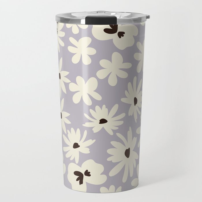Flower market, Florence, Summer aesthetic Travel Mug Gallery Image 1