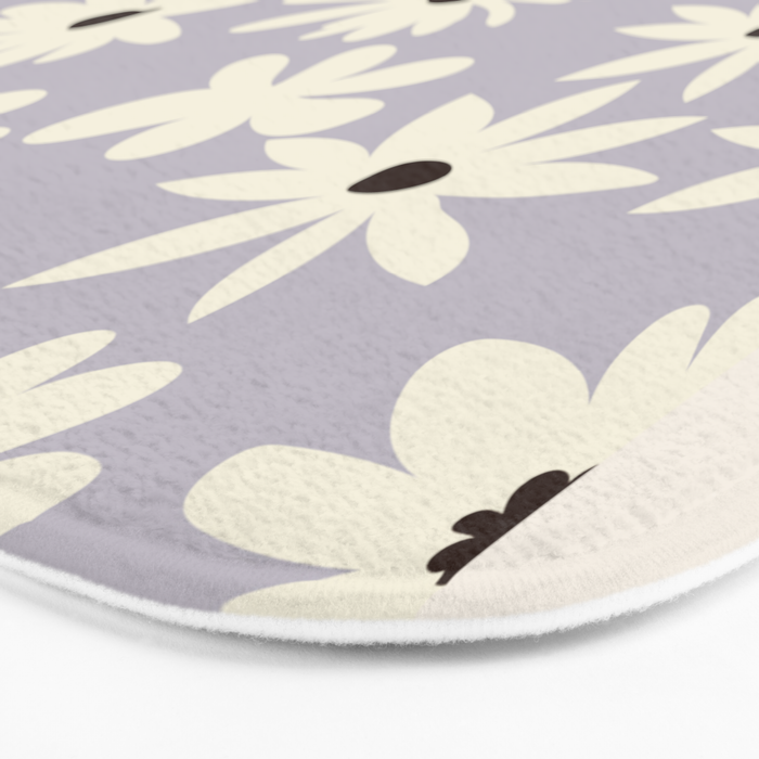 Flower market, Florence, Summer aesthetic Bath Mat Gallery Image 3