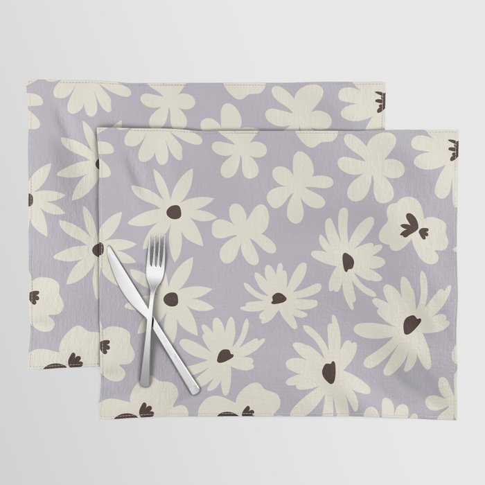 Flower market, Florence, Summer aesthetic Placemat Gallery Image 1