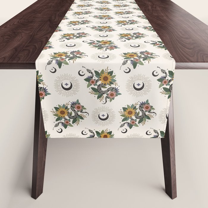  Year of the Snake - 2025 Calendar - Light Table Runner Gallery Image 1