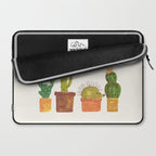 Hedgehog and Cactus (incognito) Laptop Sleeve Gallery Image 2