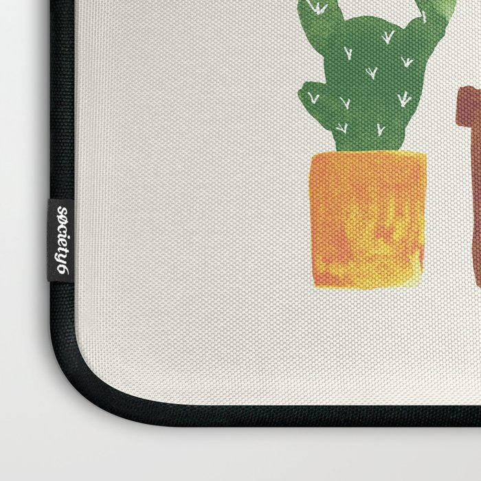 Hedgehog and Cactus (incognito) Laptop Sleeve Gallery Image 3