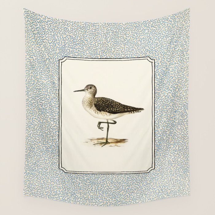 Balancing Sandpiper Wall Tapestry Gallery Image 4