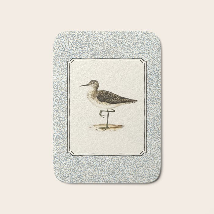 Balancing Sandpiper Bath Mat Gallery Image 1