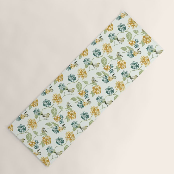 Hydrangea Poem Yoga Mat Gallery Image 1