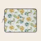Hydrangea Poem Laptop Sleeve Gallery Image 1