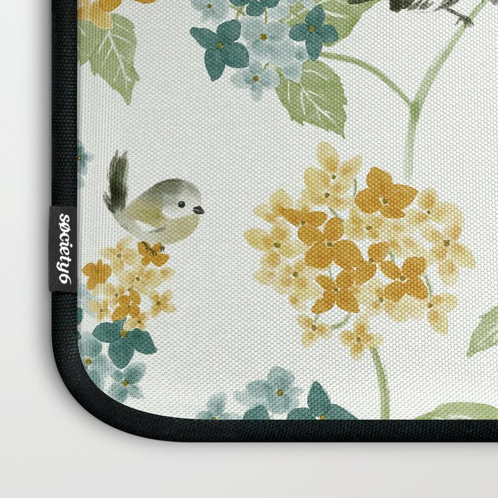 Hydrangea Poem Laptop Sleeve Gallery Image 3