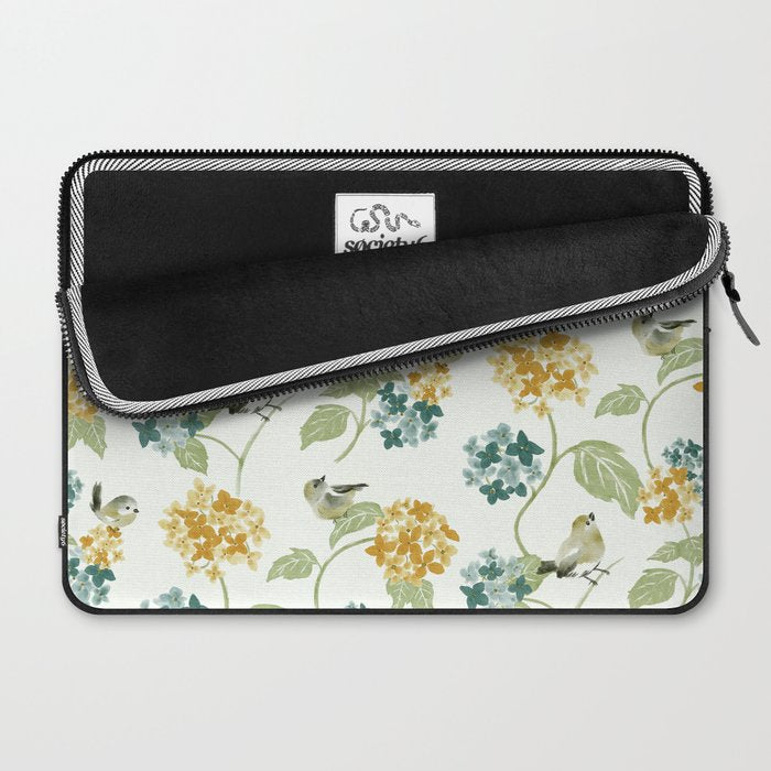 Hydrangea Poem Laptop Sleeve Gallery Image 2