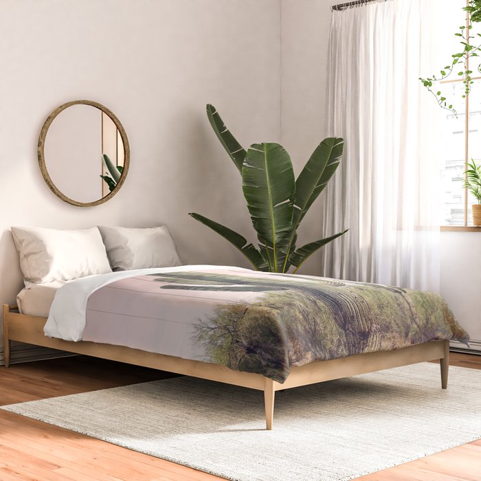 Blush Sky Cactus Comforter Gallery Image 2