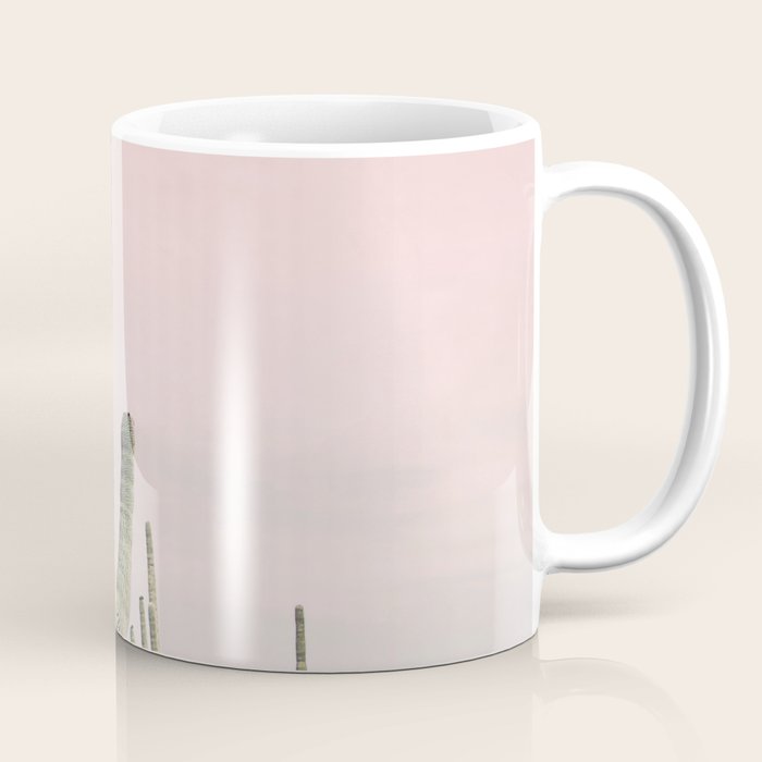 Blush Sky Cactus Coffee Mug Gallery Image 1