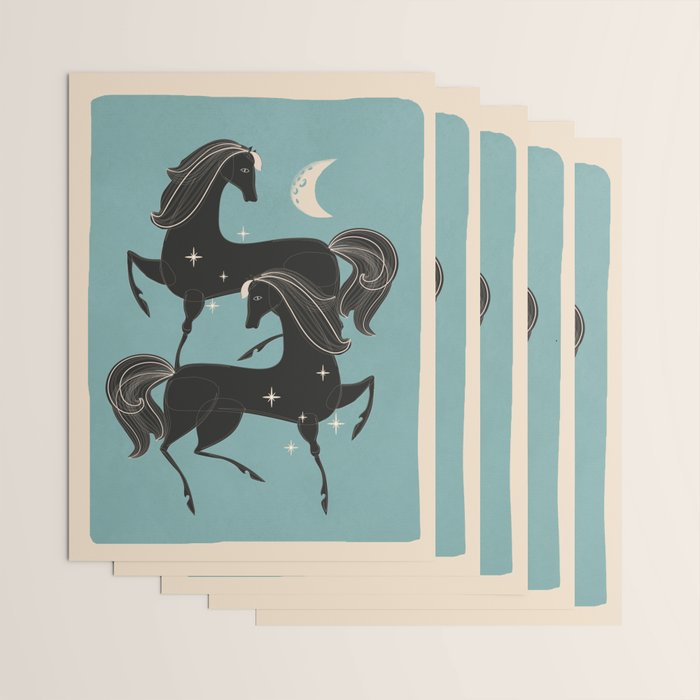Horses 6 Wrapping Paper Gallery Image 3