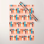 Surf sisters Wrapping Paper Gallery Image 1