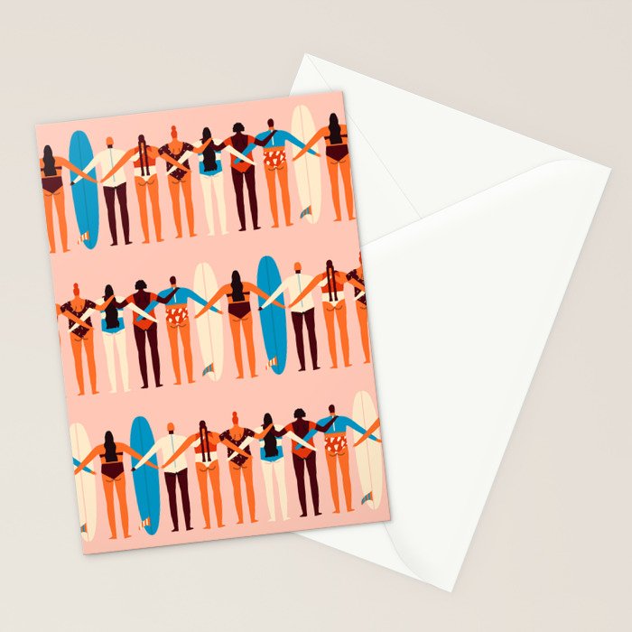 Surf sisters Stationery Card Gallery Image 2