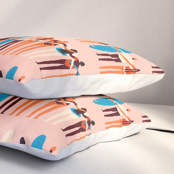 Surf sisters Pillow Sham Gallery Image 3