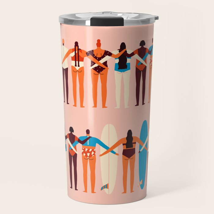 Surf sisters Travel Mug Gallery Image 1