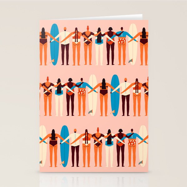 Surf sisters Stationery Card Gallery Image 1