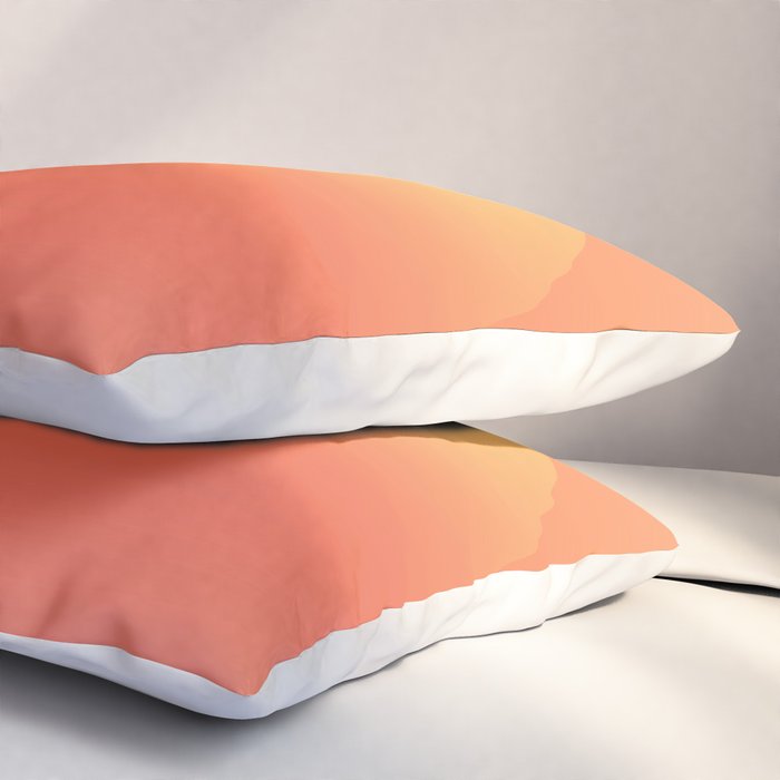 Ocean sunrise Pillow Sham Gallery Image 3